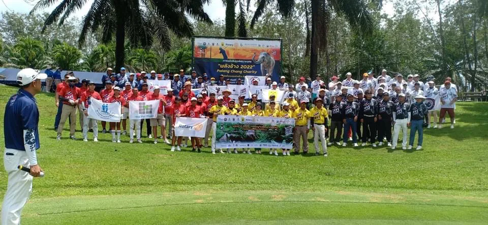 Palangchang charity golf tournament for Andaman elephants